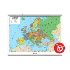 Carta Geografica Europa - 10 Pezzi - Geografia e scienze naturali