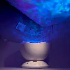 Proiettore Immersivo Sensoriale Effetto Onde e Suoni, 7 Modalità con Altoparlante e Telecomando - Sviluppo sensoriale
