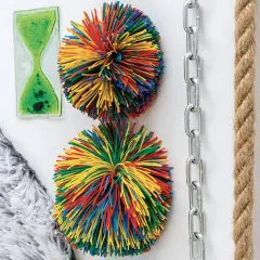 Pannello Multisensoriale Maxi da Parete, Gioco Montessori, Cm 102x102 - Sviluppo sensoriale