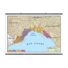 Carta Geografica Liguria - Geografia e scienze naturali