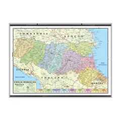 Carta Geografica Emilia Romagna - Geografia e scienze naturali