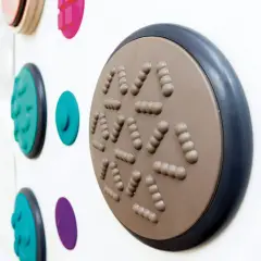 Pannello Multisensoriale Jumbo da Parete, Gioco Montessori, Cm 145x117 - Sviluppo sensoriale