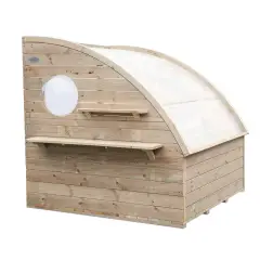 Casetta Casa del Sole, Nascondiglio in Legno per Scuole e Aree Gioco - Palestrine