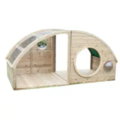 Casetta Casa del Sole, Nascondiglio in Legno per Scuole e Aree Gioco - Palestrine