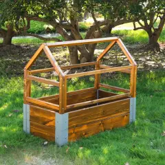 Serra Didattica Greenhouse in Legno per Asili e Scuole - Giardinaggio