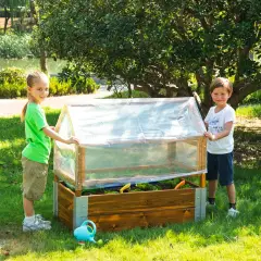 Serra Didattica Greenhouse in Legno per Asili e Scuole - Giardinaggio