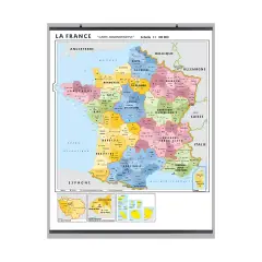 Carta Geografica Madrelingua Francia - Geografia e scienze naturali