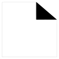 Carta Origami Duo - 100 fogli 15x15 cm - Bianco/Nero - Carta e cartoncino