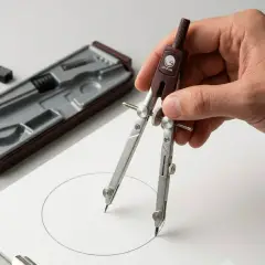 Compasso Balaustrone 4 Pezzi - Disegno tecnico