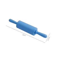 Mattarello In Plastica Liscio per Plastilina e Paste da Modellare, Set 4 Pezzi - Paste per modellare