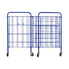 Carrello Portapalloni Ripiegabile in Acciaio - Attrezzature sportive