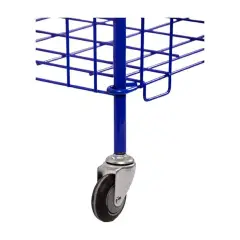 Carrello Portapalloni Ripiegabile in Acciaio - Attrezzature sportive