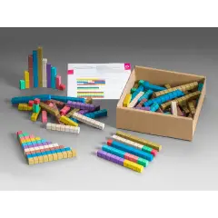 Regoli A Colori Montessoriani 100 Pezzi - Classificazione e matematica