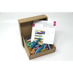 Regoli A Colori Montessoriani 100 Pezzi - Classificazione e matematica