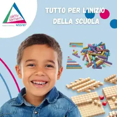Regoli A Colori Montessoriani 100 Pezzi - Classificazione e matematica