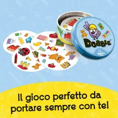 Dobble Kids Gioco di Carte per Bambini e Famiglie - Giochi di società