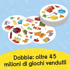 Dobble Kids Gioco di Carte per Bambini e Famiglie - Giochi di società