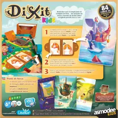 Dixit Kids Gioco da Tavolo di Immaginazione e Fantasia - Giochi di società