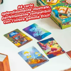 Dixit Kids Gioco da Tavolo di Immaginazione e Fantasia - Giochi di società