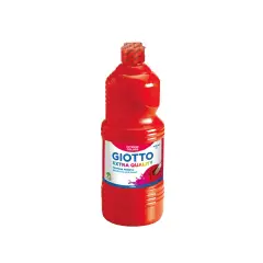 Tempera Giotto Extra Con Cestello 6 Flaconi 1000ml - Tempere