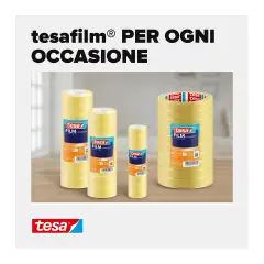 Nastro Adesivo Trasparente Alta Qualità, Rotolo mm 19x33 mt. - Nastri adesivi e colle
