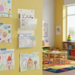 Taschette Multiuso da Appendere – Espositori da Parete in Polipropilene - 2 Pezzi - Contenitori