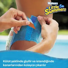 Pannolini Huggies Little Swimmers - Taglia 3-4 - 7-15 Kg - 12 Pezzi - pannolini e salviettine