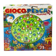 Gioco Pesca 45 Pesci A Batteria - Giochi di società