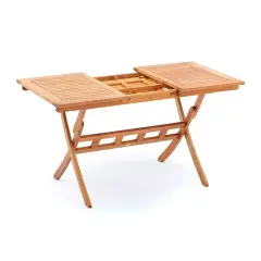 Tavolo California Rettangolare Allung. 120/160x70x74h Pieghevole - tavoli, sedie e poltroncine