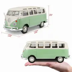 Auto 1:24 Wolkswagen Van Samba - diecast