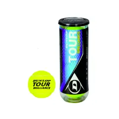 Palline da Tennis Dunlop Tour Brilliance – 3 Pz - Palle e palloni