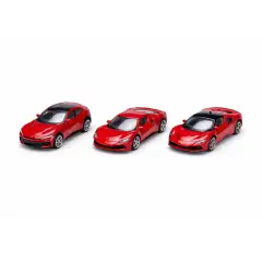 Car 1:43 Ferrari Racing Race & Play Gift 3pack Auo - model cars