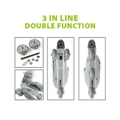 Tri-Inline Frozen skates size 29-32 World 28299 - skates