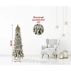 Albero di Natale Forest Flocked – 122 cm Innevato - alberi