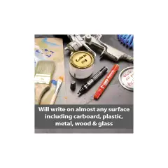 Marcatore Permanente con Punta Scalpello Pentel Marker N60 Nero - Pennarelli