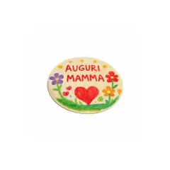 Basi in Legno per Spille 50mm - 25 Pezzi - Soggetti in legno