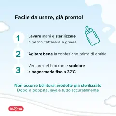 BB Milk 0-12 Mesi Bio Latte Liquido 500 ml – Latte Biologico per Neonati - latti artificiali