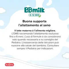 BB Milk 0-12 Mesi Bio Latte Liquido 500 ml – Latte Biologico per Neonati - latti artificiali