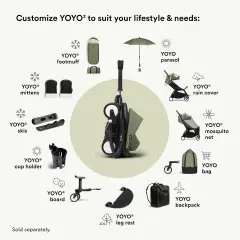 Stokke YOYO Board per Passeggino YOYO³ – Pedana con Sellino fino a 20 kg - pedane
