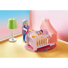 Playmobil 70210 Cameretta della Bambina con Culla e Accessori, da 4 Anni - playmobil