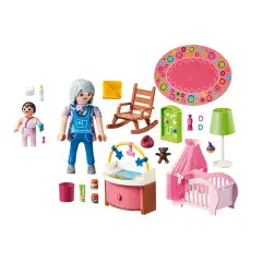 Playmobil 70210 Cameretta della Bambina con Culla e Accessori, da 4 Anni - playmobil