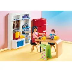 Playmobil 70206 Cucina con Elettrodomestici e Accessori, da 4 Anni - playmobil