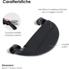 Poggiagambe Per Passeggino Yoyo Stokke - accessori