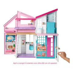 Barbie - Casa di Malibu - Casa di Barbie Malibu  - Ora a un Prezzo Super Scontato! - collezionabili bambina