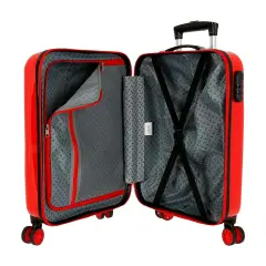 Trolley Spiderman Street Rosso 55cm Bagaglio a Mano ABS - regalo e gadget valigeria