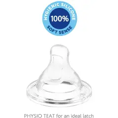 Tettarella Perfect 5 6M+ Fl.Pappa Sil 2 Pz - biberon e accessori