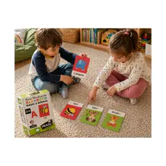 Maxi Flashcards Montessori Alfabeto Suoni e Lettere - Leggi, ascolta e pronuncia - Associazioni e tombole