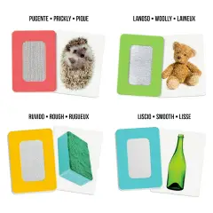 Flashcard Montessori Animali Tattili - Associazioni e tombole