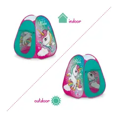 Tenda Gioco Bambino Unicorn Pop-Up – Casetta Magica per Bambini - Rifugi e tane