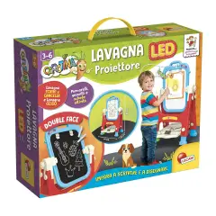 Lisciani Carotina Lavagna Led - leggere scrivere contare racco